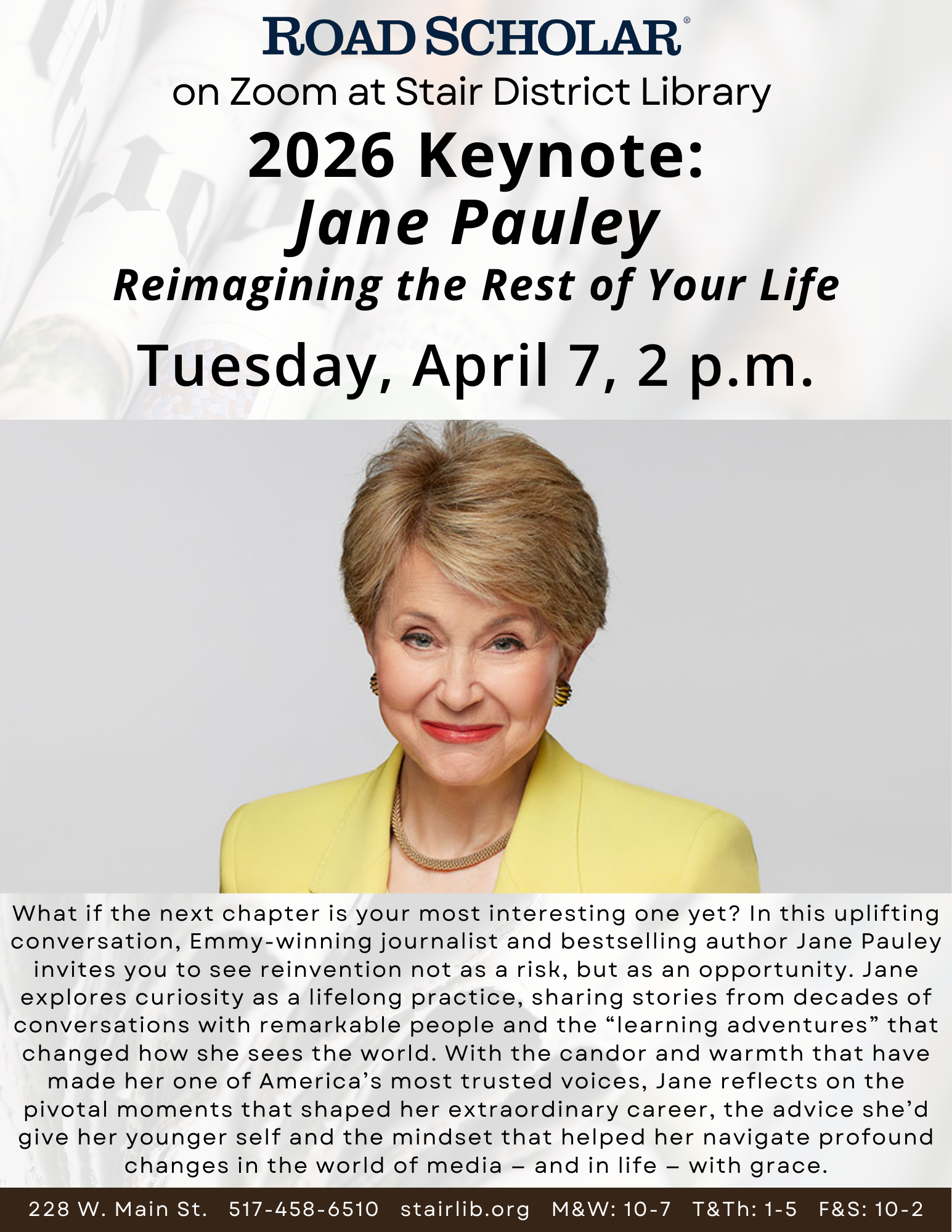Road Scholar 2026 Keynote Jane Pauley Reimagining The Rest Of Your 4318c5e83ef42b25585eaf88053c999f Road Scholar Jane Pauley 